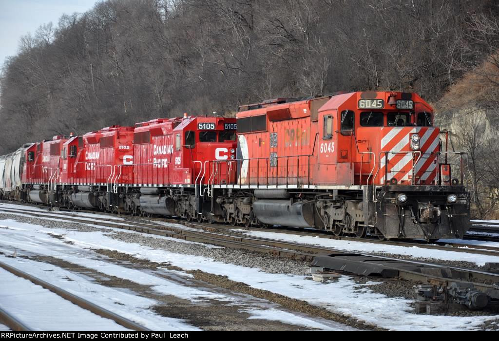 Transfer crosses over to enter the yard